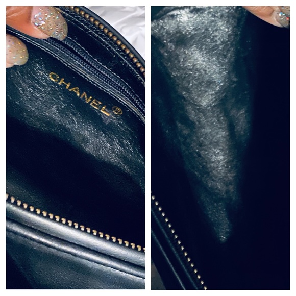 rare ❤️Chanel leather vintage barrel bag tassel - Picture 4 of 8